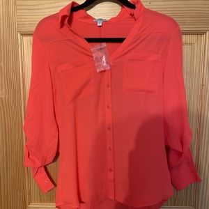 NWOT Express button up portofino